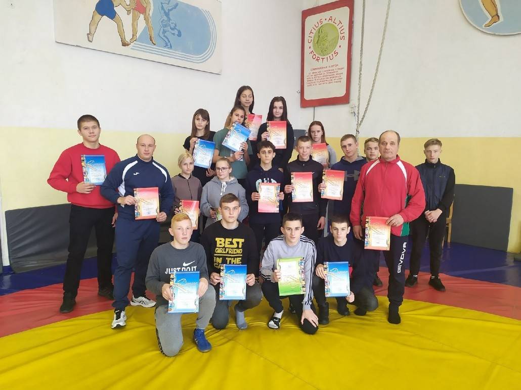 Ганцевичская команда по вольной борьбе
