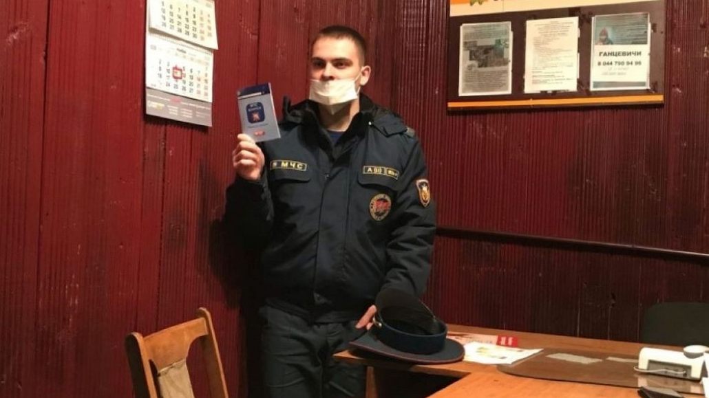 Работник Ганцевичского РОЧС провел профилактическую беседу в трудовом коллективе ОАО «Березовец»