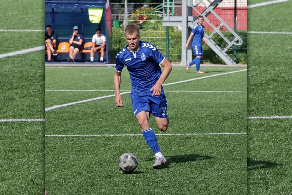 Кирилл Кладько в основном составе ФК «Слуцк»