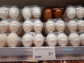 В Ганцевичах из магазинов пропали яйца