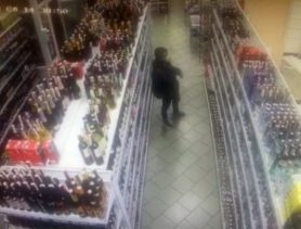 В Ганцевичах ищут магазинного вора-аристократа