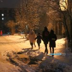 Ганцевичи в сугробах: как город выглядит после циклона "Ларс" / фото: Сергей Багров