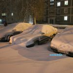 Ганцевичи в сугробах: как город выглядит после циклона "Ларс" / фото: Сергей Багров