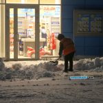 Ганцевичи в сугробах: как город выглядит после циклона "Ларс" / фото: Сергей Багров