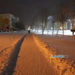Ганцевичи в сугробах: как город выглядит после циклона "Ларс" / фото: Сергей Багров