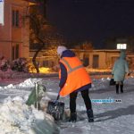 Ганцевичи в сугробах: как город выглядит после циклона "Ларс" / фото: Сергей Багров