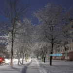 Ганцевичи в сугробах: как город выглядит после циклона "Ларс" / фото: Сергей Багров