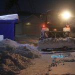 Ганцевичи в сугробах: как город выглядит после циклона "Ларс" / фото: Сергей Багров