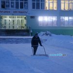 Ганцевичи в сугробах: как город выглядит после циклона "Ларс" / фото: Сергей Багров