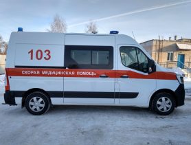 В Ганцевичах новая скорая пополнила автопарк райбольницы