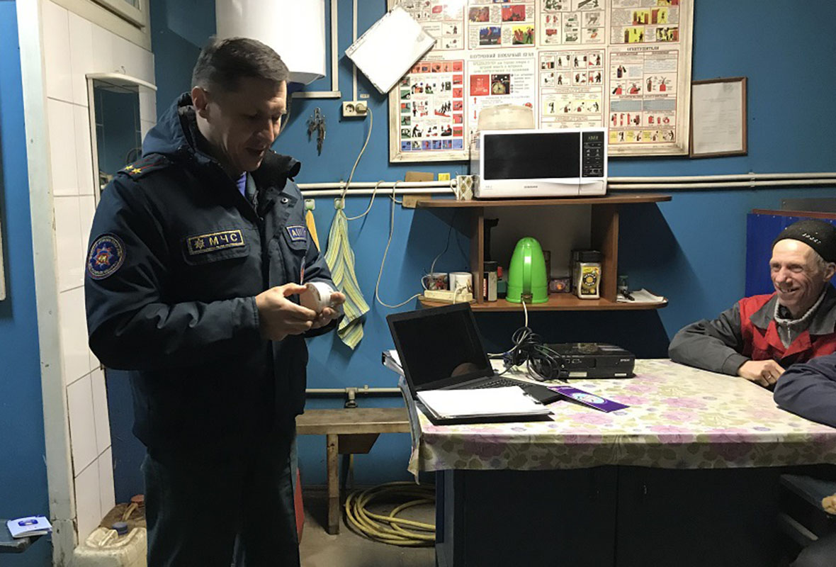 из ВК МЧС Брестской области