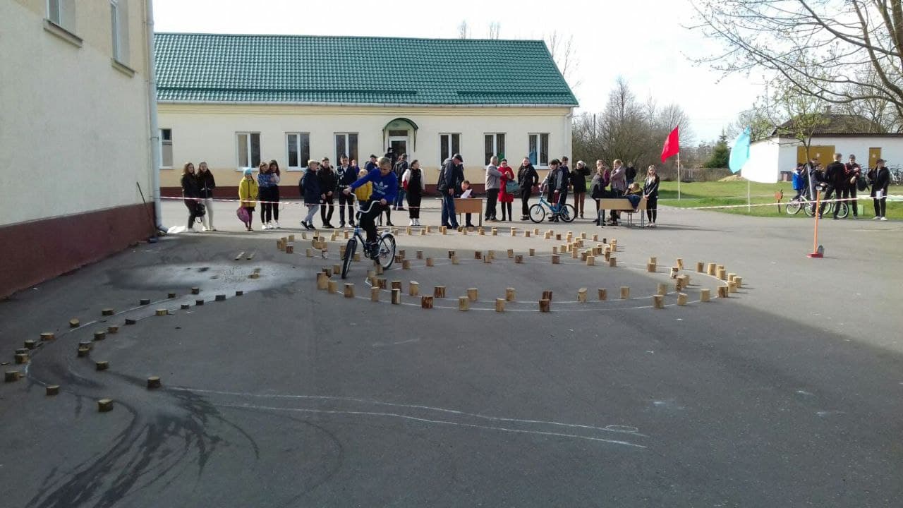 В Ганцевичах определили лучших юных инспекторов дорожного движения