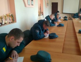 В Ганцевичах определили лучших спасателей