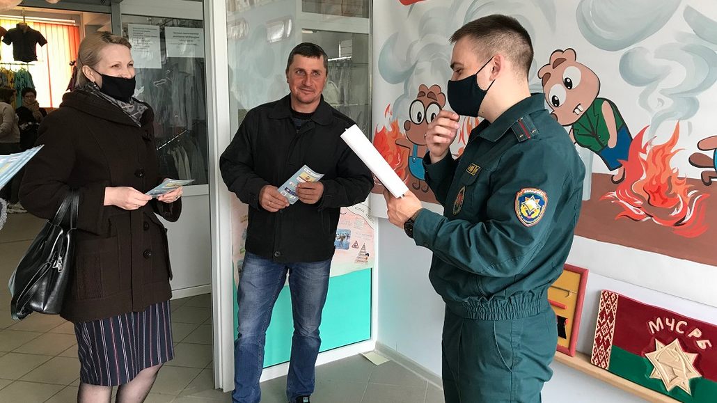 Республиканская акция «Не оставляйте детей одних!» в Ганцевичах