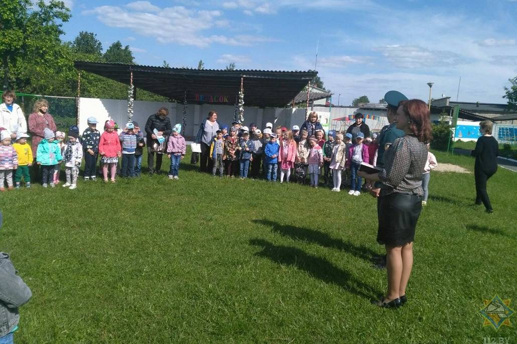 В Ганцевичах эвакуировали детский сад