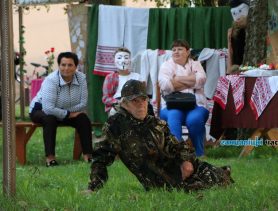 У Хатынічах на свяце вёскі елі юшку і танцавалі пад шансон