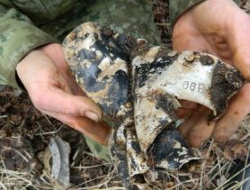 На брацкай магіле ў Ганцавічах пахаваюць рэшткі ваенных лётчыкаў