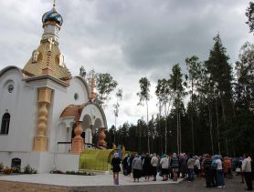 На успение служба в Избийском Бору будет раньше, чем планировали