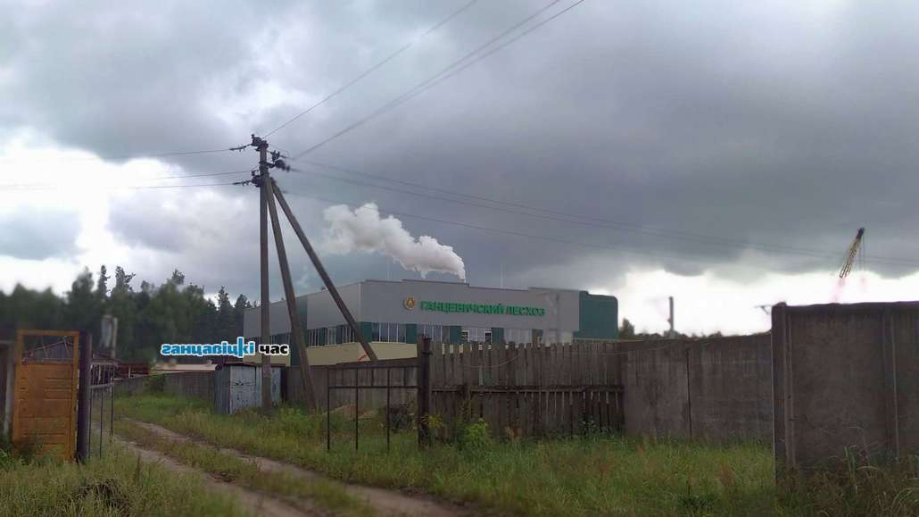 Пеллетный завод в Ганцевичах