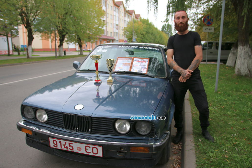 Ганцевчанин Алексей Муха взял две награды по автозвуку в Жлобине / фото: Сергей Багров