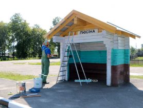 В Люсино наводят порядок к районным «Дожинкам»