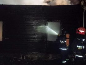 В Мальковичах сгорел дом