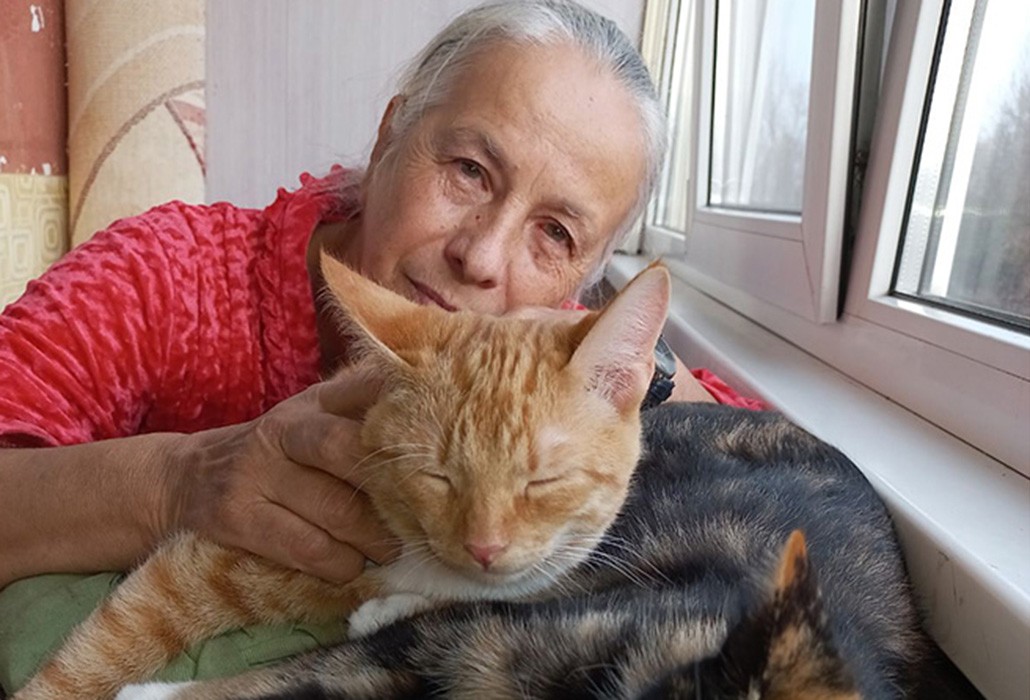 Ганцевчанка рассказала, как приютила кошку и у теперь у неё в доме большая семья питомцев.