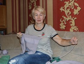 Научилась вязать крючком в 45 лет