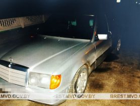 После драки у магазина в Ганцевичском районе пострадавшим оказался «Мерседес»