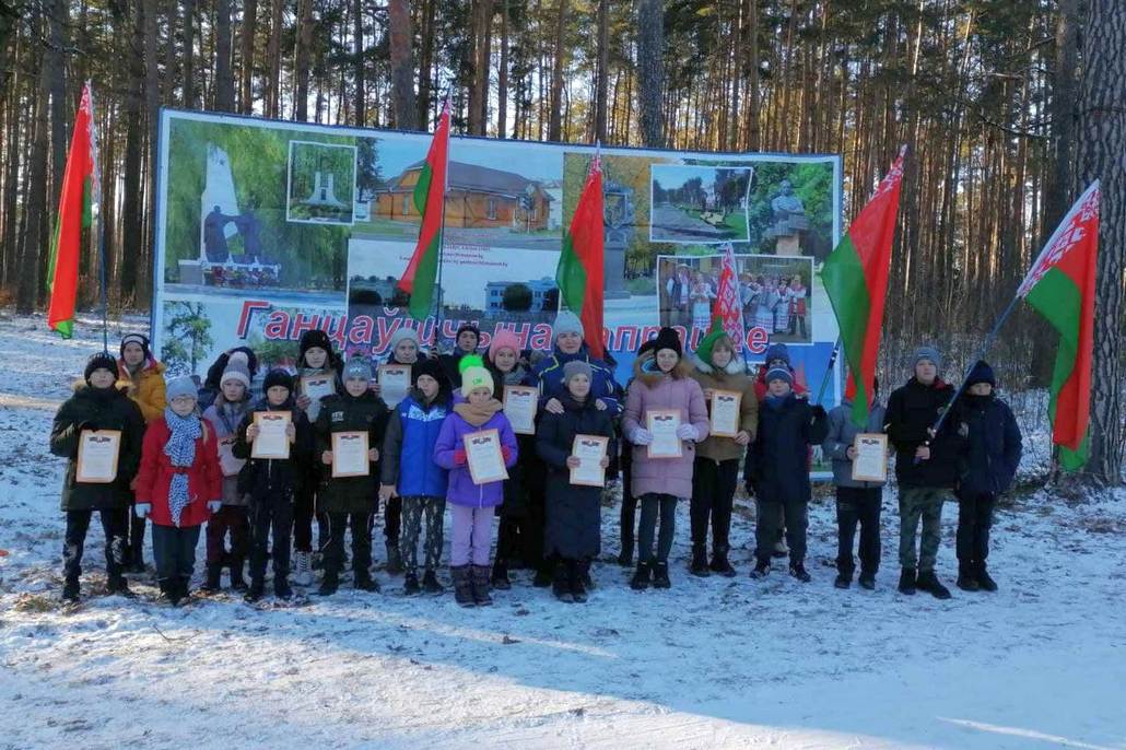 Кто стал самым быстрым и метким в соревнованиях по биатлону «Снежный Снайпер» среди школ Ганцевичского района