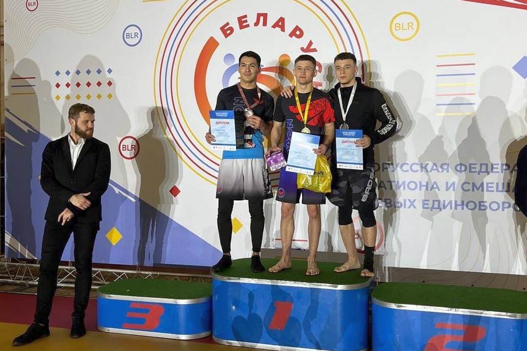 Уроженец Ганцевичей Кирилл Агейко стал победителем в чемпионате Беларуси по грэпплингу