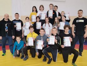 Ганцевичские борцы взяли более десяти грамот и «путёвку» в столицу