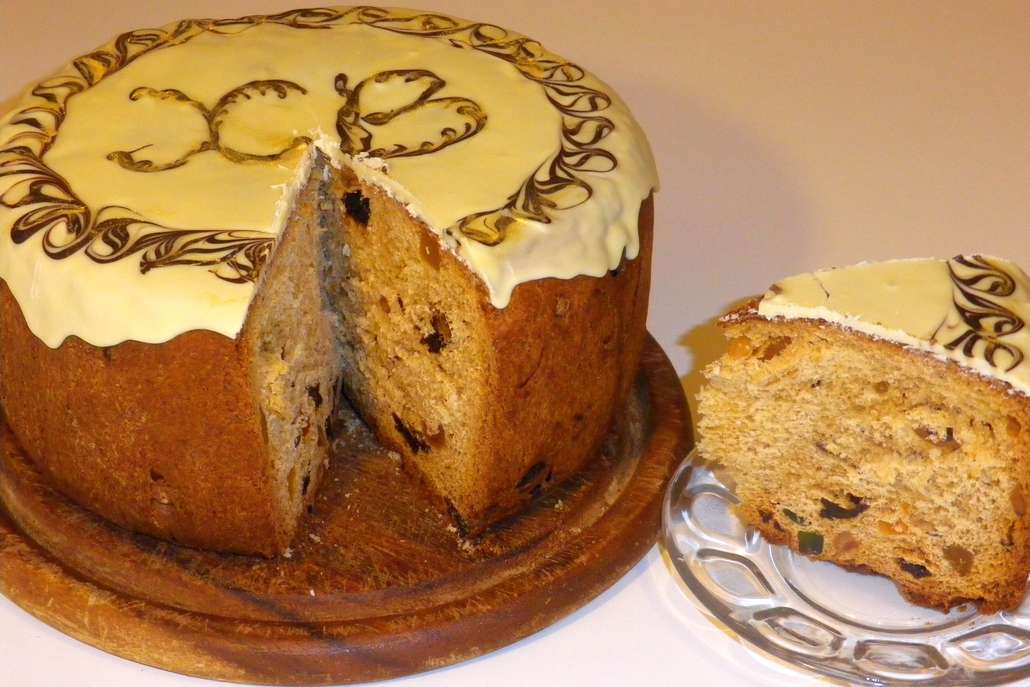 Куличи с изюмом
