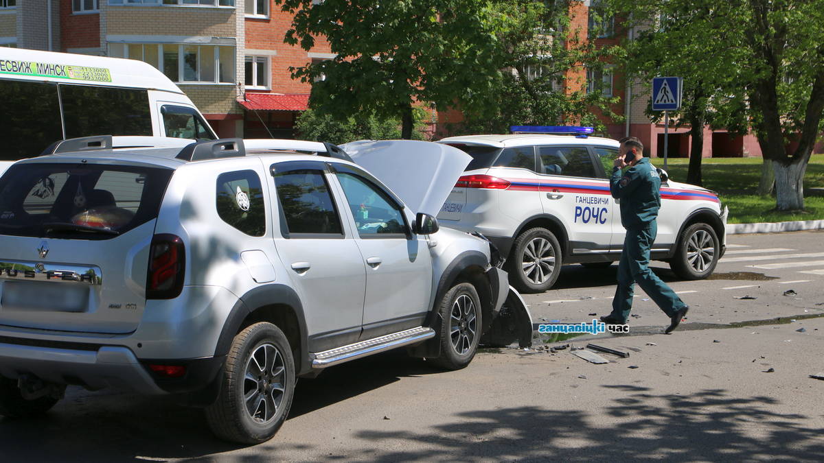 В Ганцевичах машина спасателей не доехала на пожар
