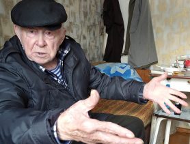 О войне и Круговичах ветеран вспоминает со слезами