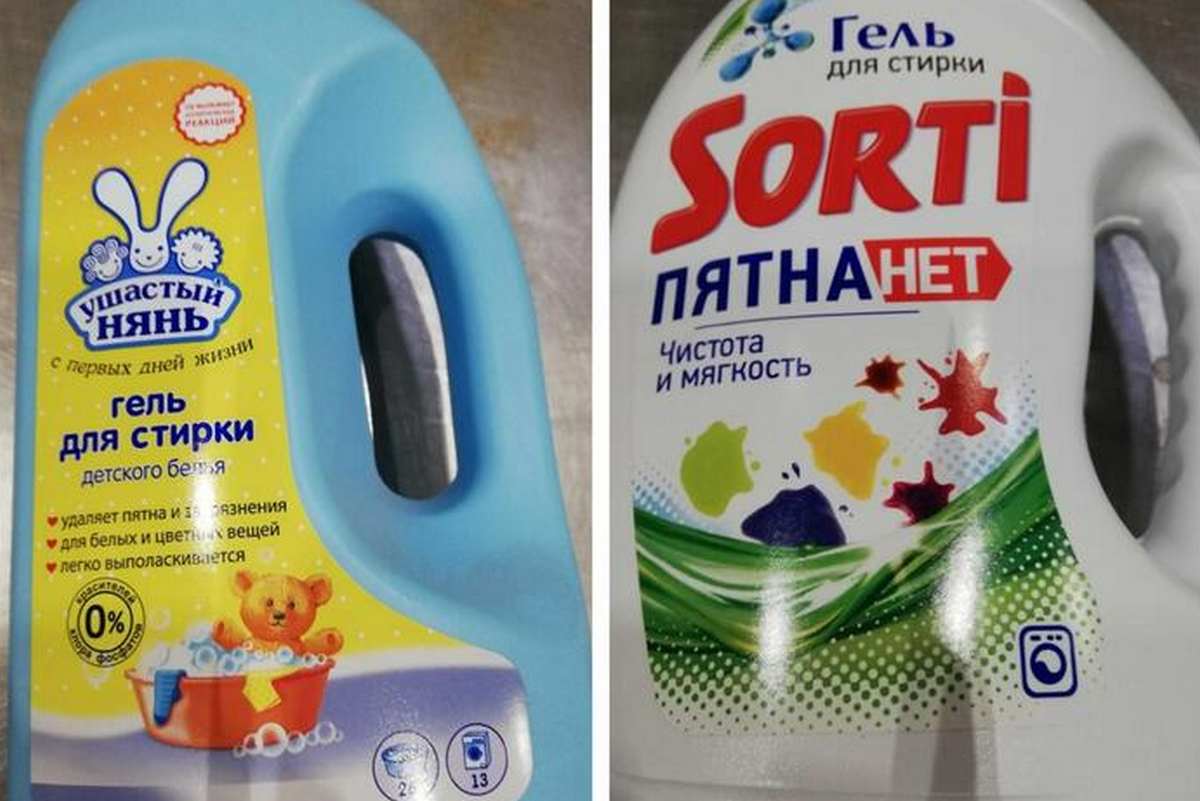 Во всех указанных средствах для стирки превышено пенообразование