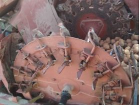 Сельчанин сажал картошку в Брестской области и чуть не лишился ноги
