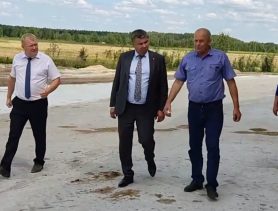 С внезапной проверкой в Ганцевичском районе побывал Юрий Шулейко