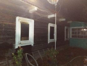 Женщина потеряла сознание во время пожара в Ивацевичском районе