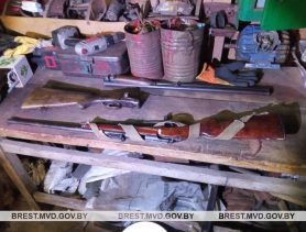 Винтовка, ружья и патроны: боевой арсенал обнаружили у жителей Ивацевичского района