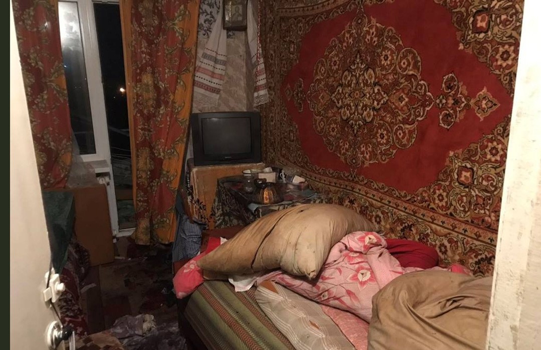 В Ивацевичах горела квартира на пятом этаже.