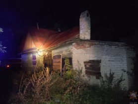 Мужчина залез в чужой дом в Ивацевичах и чуть не сгорел