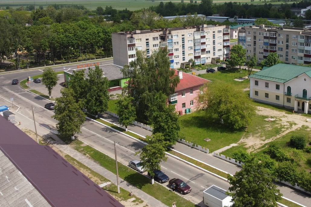 В 2022 году в Ганцевичах обновили дорожное покрытие по улице Чайковского