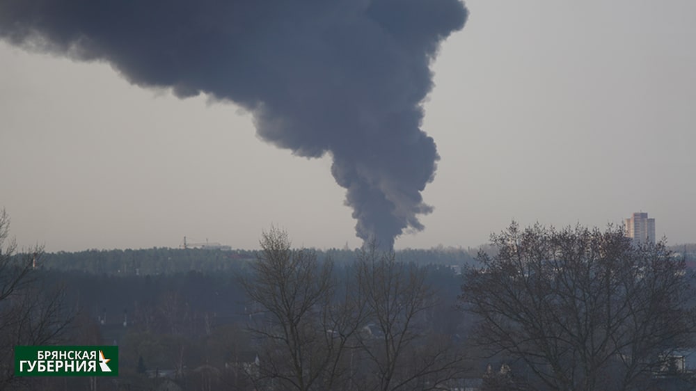 Пожар в Брянске 30 ноября
