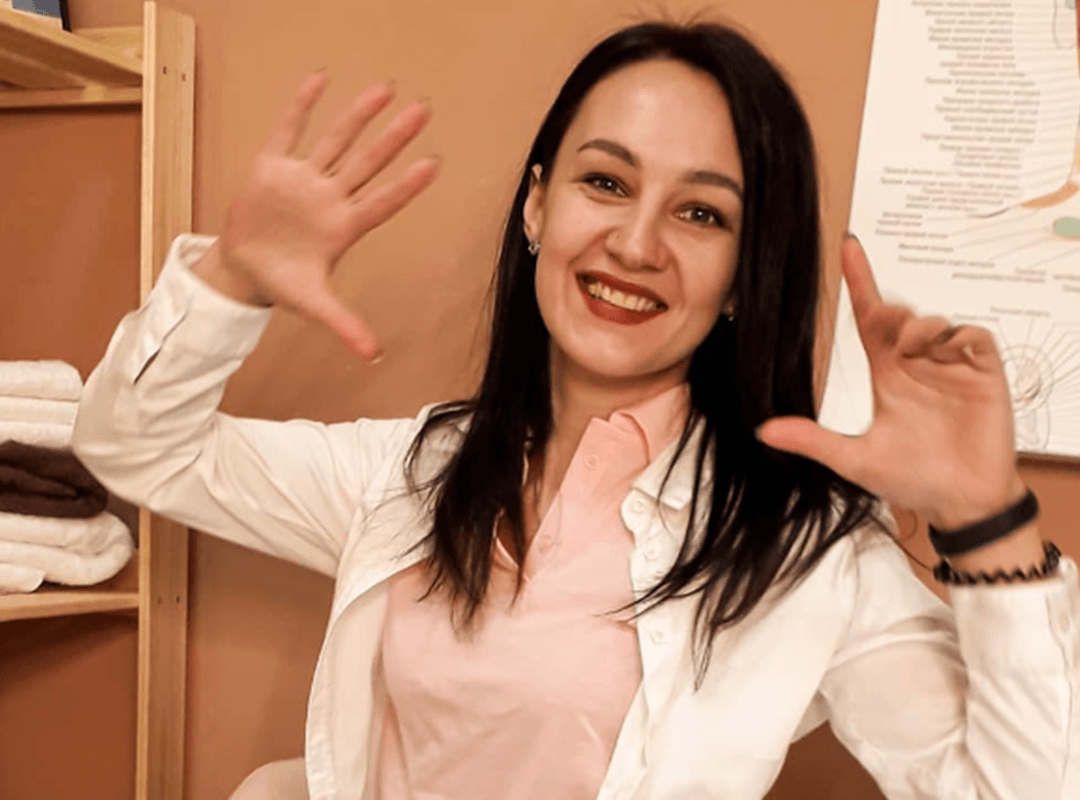 Ганцевчанка Павлина Побудей после медицинского колледжа обучилась массажу и тейпированию и открыла своё дело.