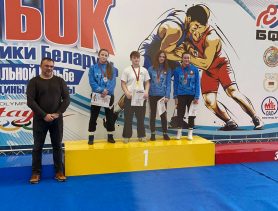 Ганцевчанка завоевала «золото» кубка Беларуси по вольной борьбе
