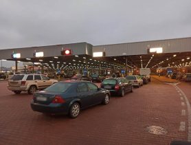 Таможня Беларуси отмечает скопление транспорта на границе с ЕС