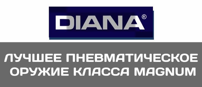 Диана – компания из Германии, выпускающая современное пневматическое оружие для развлекательной стрельбы, занятий спортом и охотой
