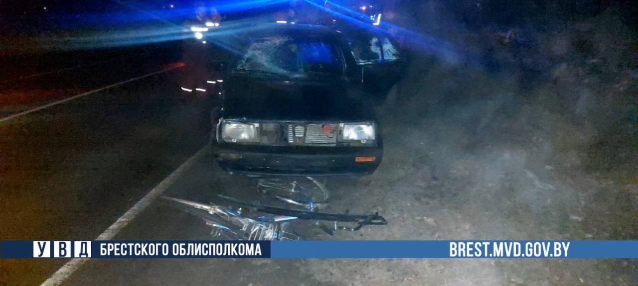 Велосипедистка погибла под колесами автомобиля в Брестской области 