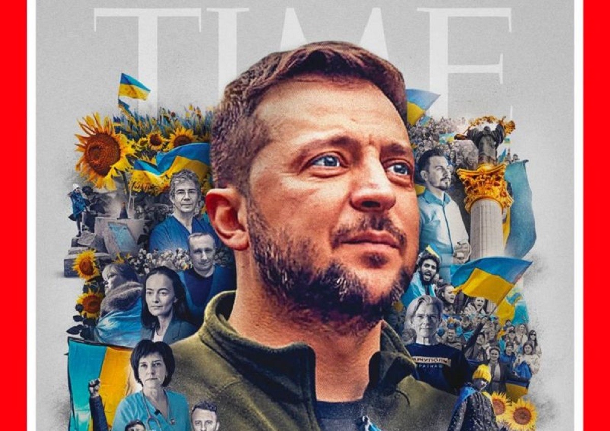 Журнал Time назвал человеком года Владимира Зеленского